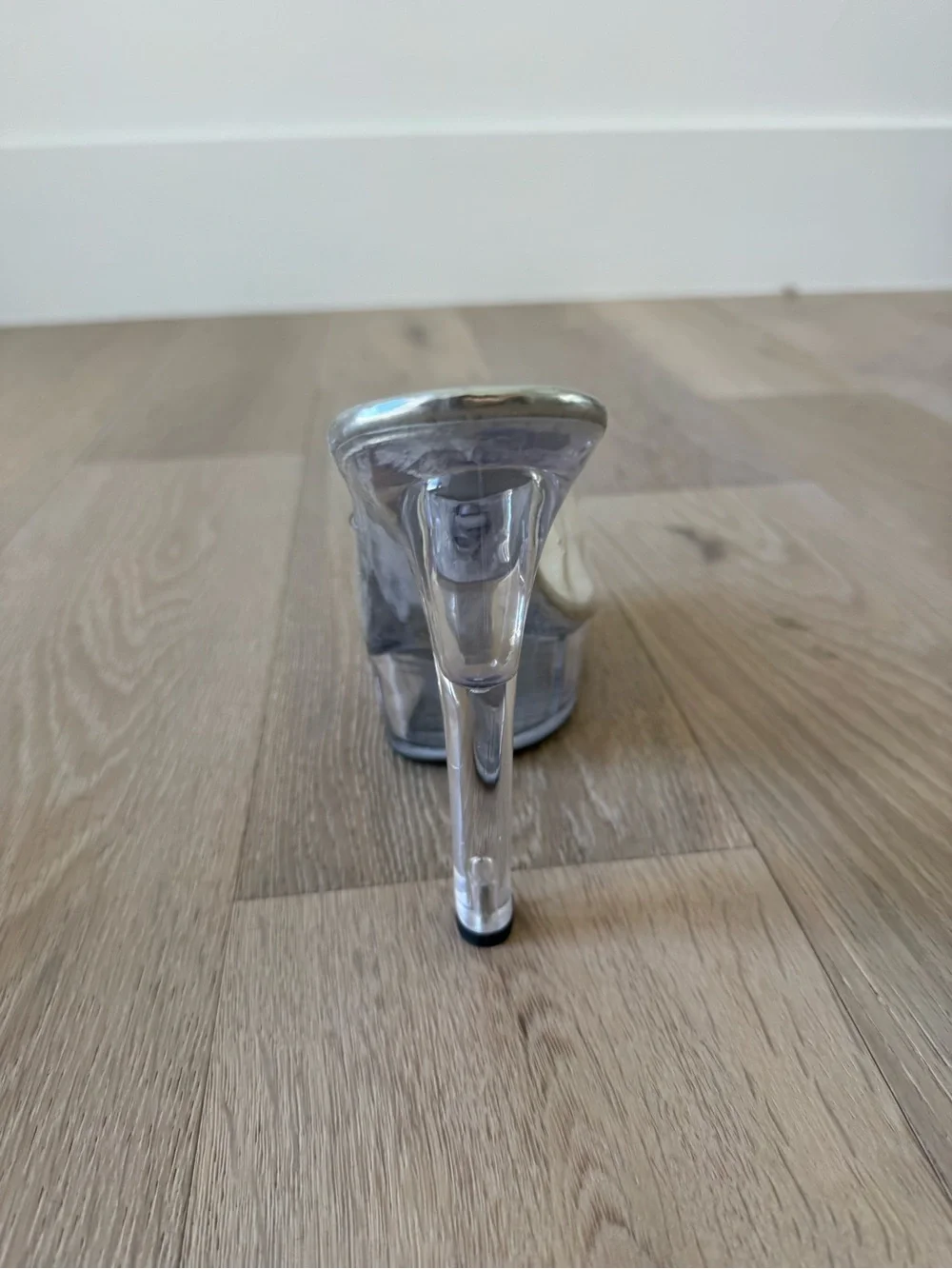 Clear Platform Competition Posing Heels 4” Heel/1.5” Platform